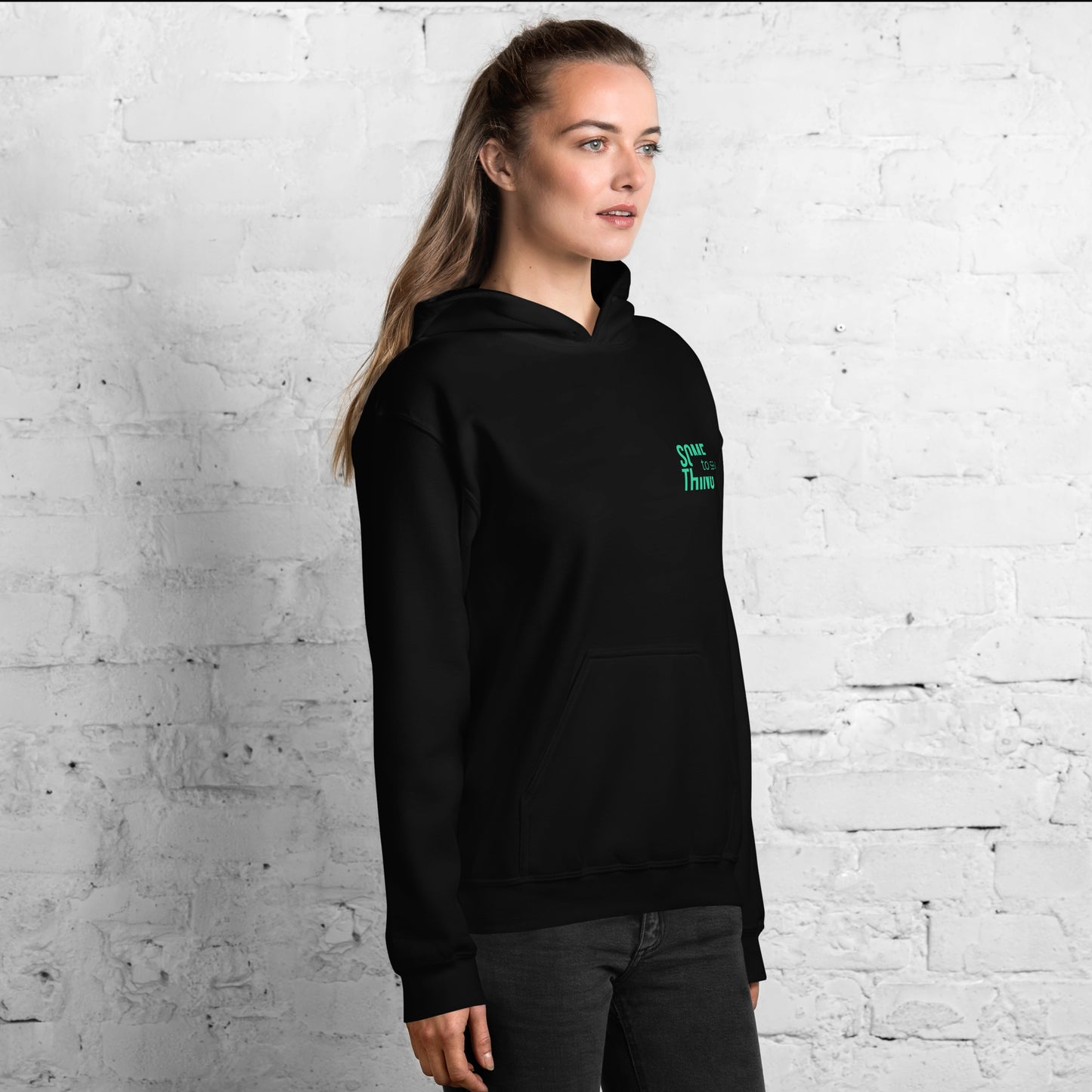 Tell Someone Hoody Back
